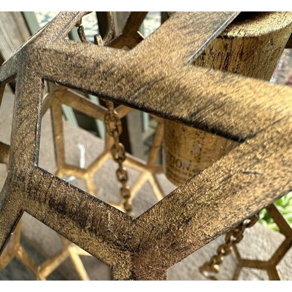 Sphere Shaped Hanging Light Home Decor Gift Idea Geometric Boho Modern Electric - Picture 7 of 16